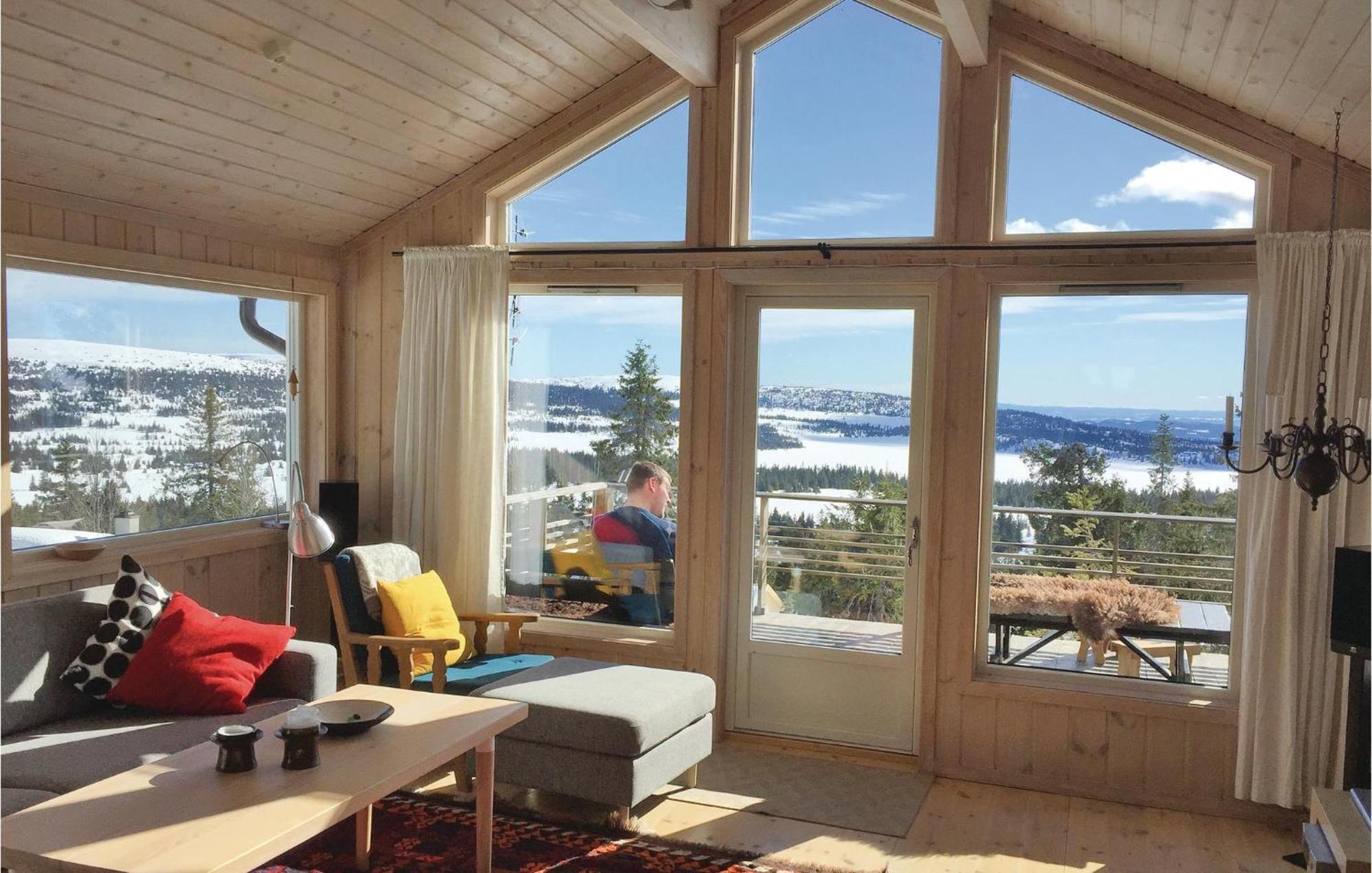 Amazing Home In Sjusjoen With Kitchen Dış mekan fotoğraf